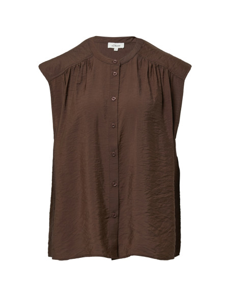 S.OLIVER Oversized blouse in a viscose blend 2165747-8828