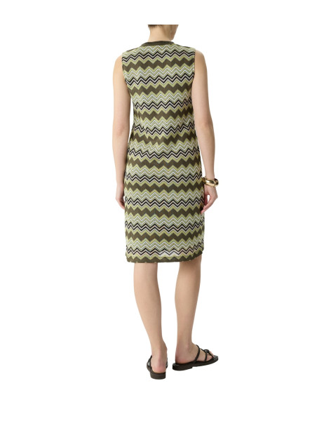 COMMA Zick-Zack-DRESS 2166458-7158 | BON FASHION