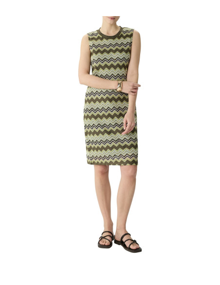 COMMA Zick-Zack-DRESS 2166458-7158 | BON FASHION