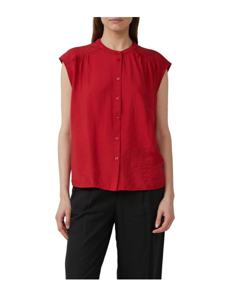 S.OLIVER Oversized blouse in a viscose blend 2165747-3533