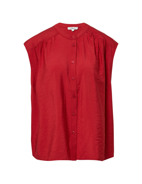 S.OLIVER Oversized blouse in a viscose blend 2165747-3533 | BON FASHION