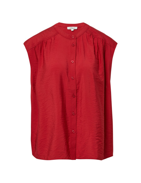 S.OLIVER Oversized blouse in a viscose blend 2165747-3533 | BON FASHION