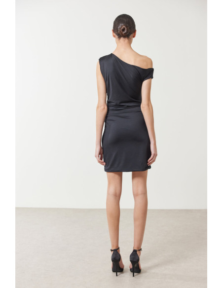 ENZZO Φόρεμα Rosalie 251277-ΜΑΥΡΟ | BON FASHION