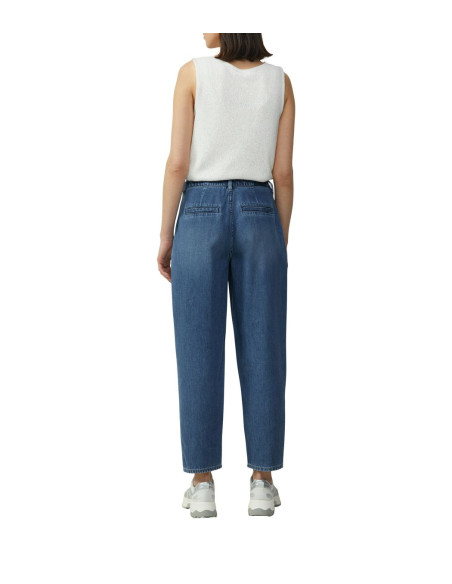 S.OLIVER Semi-sheer knitted top with a round neckline 2164676-0210 | BON FASHION