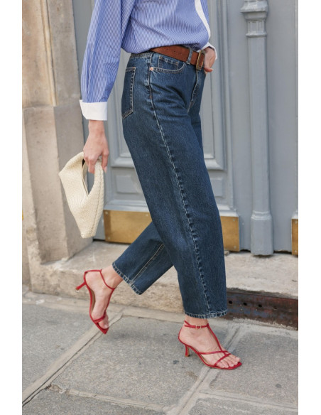 ORAIJE PARIS Jean barrel - Bony JD611-BLUE