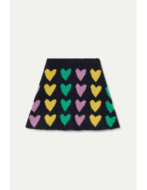 COMPANIA FANTASTICA Short jacquard knit skirt 53C/10311 | BON FASHION