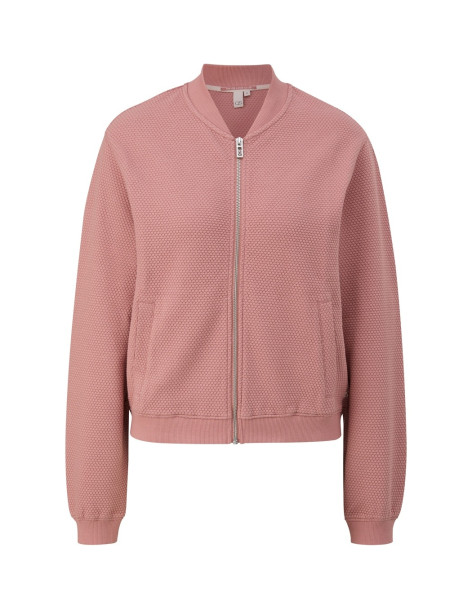 S.OLIVER  sweatshirt with textured pattern 2170488-4418