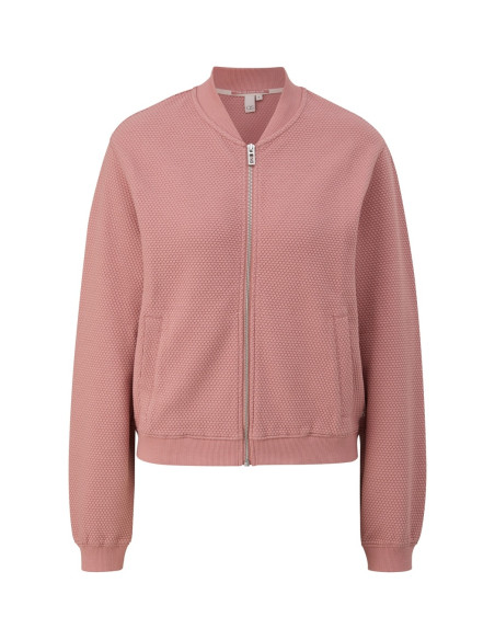 S.OLIVER  sweatshirt with textured pattern 2170488-4418
