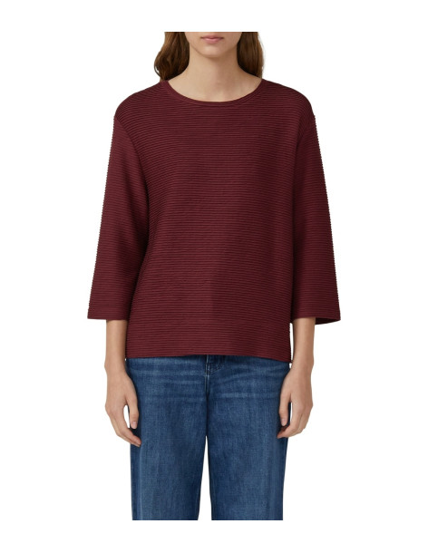 S.OLIVER Lightweight, textured sweatshirt 2169343-3902