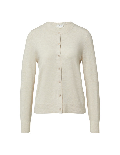 S.OLIVER knit cardigan made from viscose blend 2167982-81W9