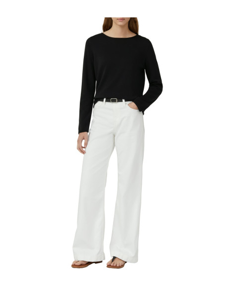 S.OLIVER Soft fine knit jumper with rolled edges 2168768-9999 | BON FASHION