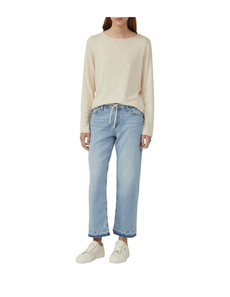 S.OLIVER Soft fine knit jumper with rolled edges 2168768-81W1 | BON FASHION