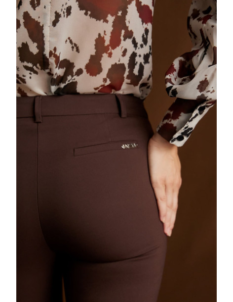 ENZZO Παντελόνι Zarela 252269-ΚΑΦΕ | BON FASHION
