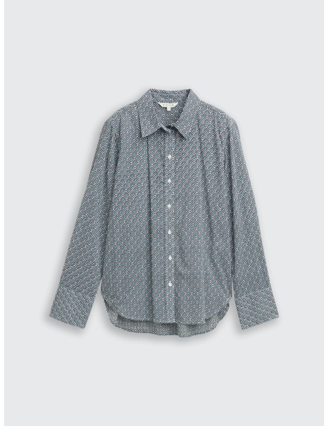 TOM TAILOR Patterned shirt blouse 1047586-39404 | BON FASHION