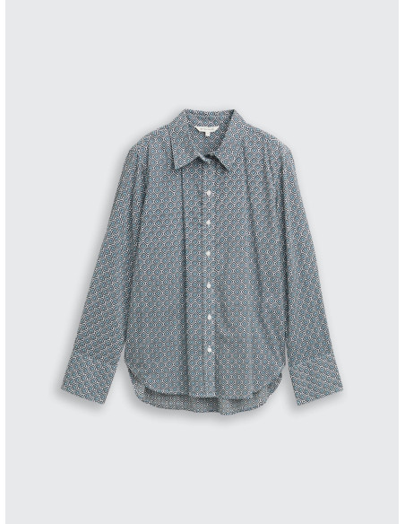 TOM TAILOR Patterned shirt blouse 1047586-39404 | BON FASHION