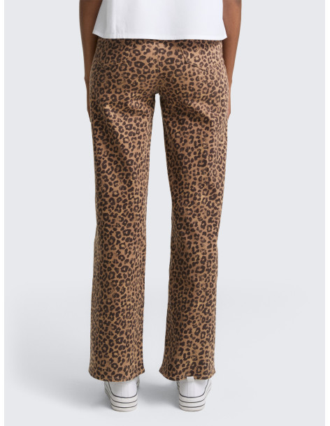 TOM TAILOR wide leg jeans with Leo print 1049385-38819 | BON FASHION