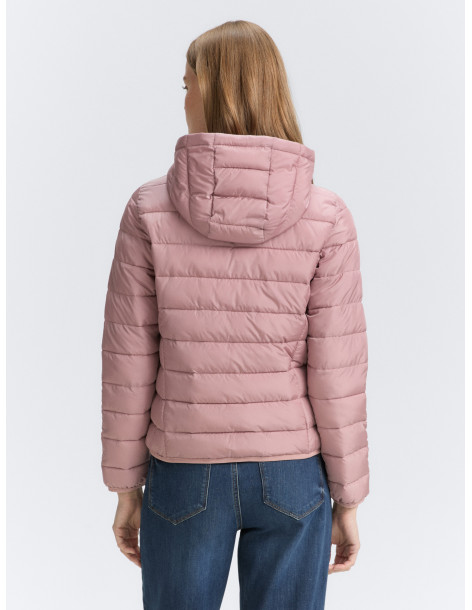 Lightweight quilted jacket with hood 1042098-26271 | BON FASHION