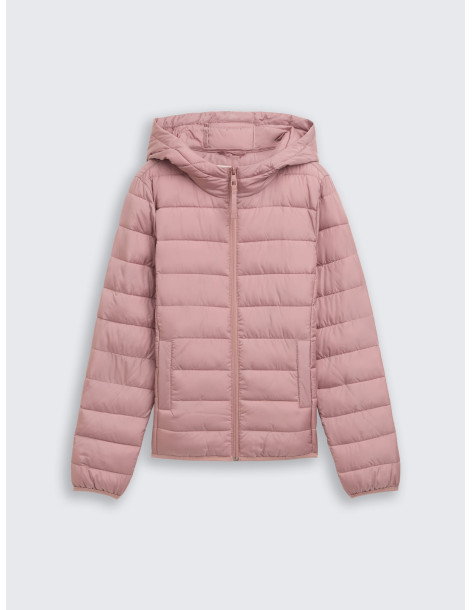 Lightweight quilted jacket with hood 1042098-26271 | BON FASHION