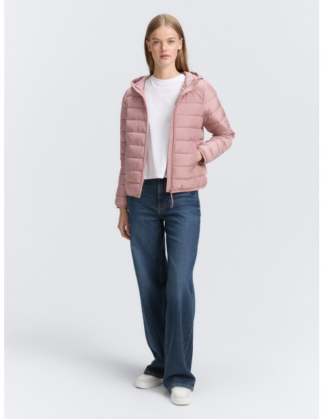 Lightweight quilted jacket with hood 1042098-26271 | BON FASHION