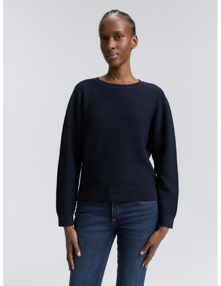 TOM TAILOR Knitted jumper with round neck 1047882-10668