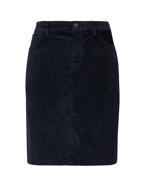 S.OLIVER 5-pocket corduroy skirt 2170189-5959