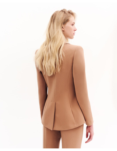 FOREL Σακάκι με χρυσό κουμπί 081.30.01.016-ΚΑΜΗΛΟ| BON FASHION