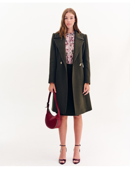 FOREL Φούστα pencil τύπου φάκελος 081.00.01.004-ΛΑΔΙ | BON FASHION