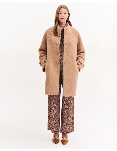FOREL Παλτό 081.70.01.009-ΚΑΜΗΛΟ | BON FASHION