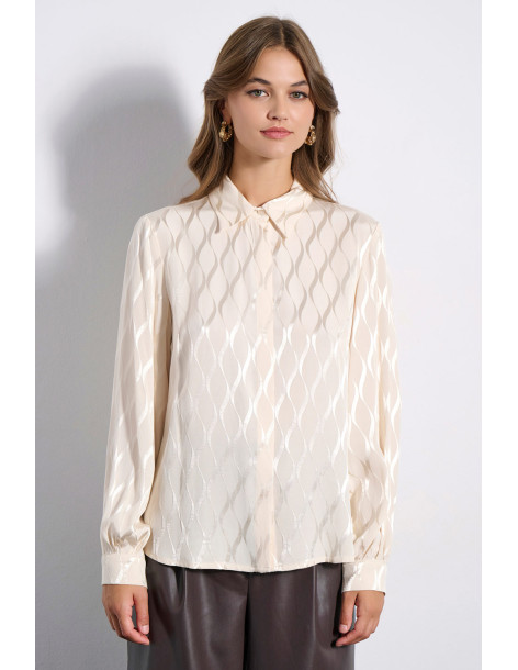 MATIS ΠΟΥΚΑΜΙΣΟ 3225806-OFF WHITE