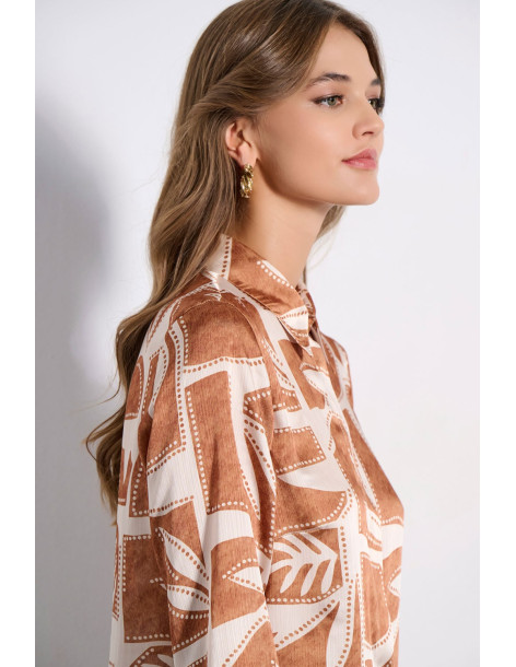 MATIS ΠΟΥΚΑΜΙΣΟ 3225807-TAUPE | BON FASHION