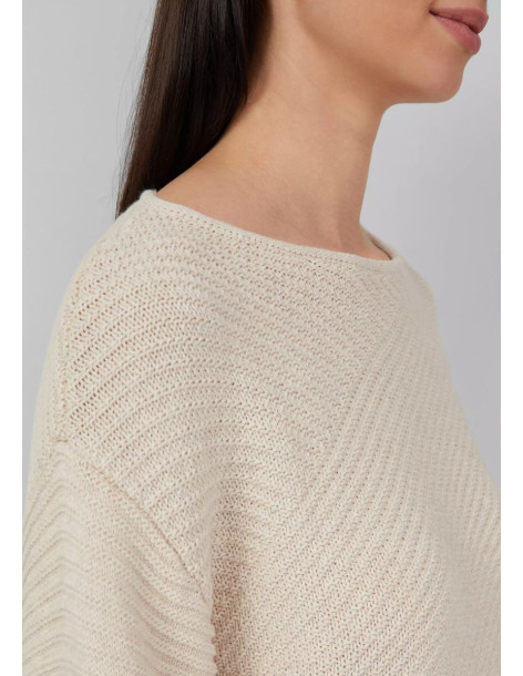 S.OLIVER Structured knitted sweater 2170430-81W9 | BON FASHION