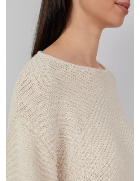 S.OLIVER Structured knitted sweater 2170430-81W9 | BON FASHION