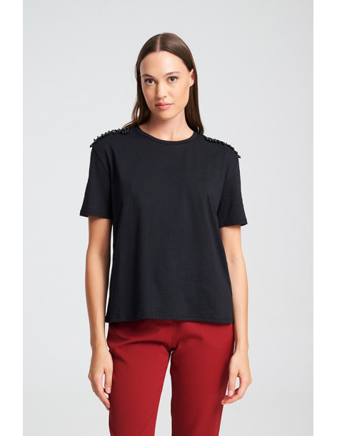 MIND MATTER CARA T-SHIRT 25-02-01-023-BLACK