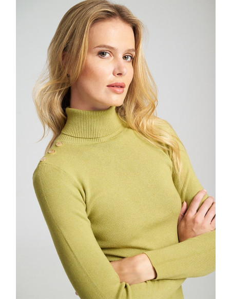 MIND MATTER GINI SWEATER 25-02-09-016-ΠΡΑΣΙΝΟ | BON FASHION