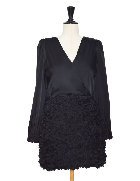 BON FASHION DRESS 25217-BLACK