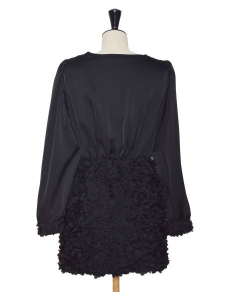 BON FASHION DRESS 25217-BLACK | BON FASHION