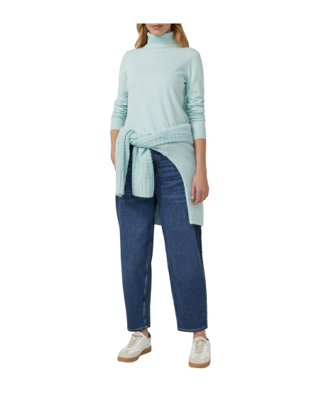 S.OLIVER Polo neck jumper made of blended viscose 2168111-6439 | BON FASHION