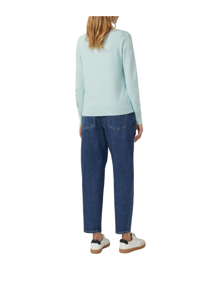 S.OLIVER Polo neck jumper made of blended viscose 2168111-6439 | BON FASHION