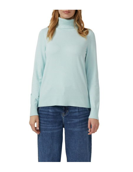 S.OLIVER Polo neck jumper made of blended viscose 2168111-6439 | BON FASHION