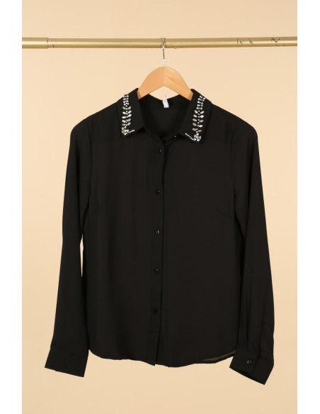 BON FASHION SHIRT 8902-BLACK