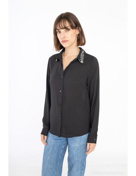 BON FASHION SHIRT 8902-BLACK | BON FASHION