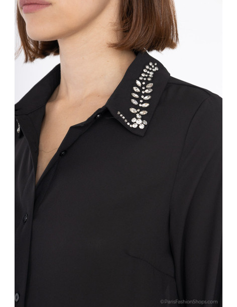 BON FASHION SHIRT 8902-BLACK 2