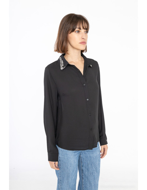 BON FASHION SHIRT 8902-BLACK | BON FASHION