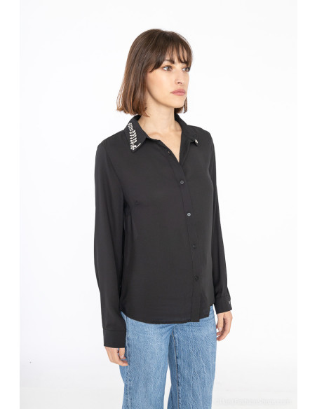 BON FASHION SHIRT 8902-BLACK | BON FASHION