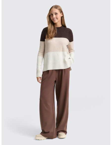 TOM TAILOR Knitted sweater with colour blocking 1047880-39191 | BON FASHION