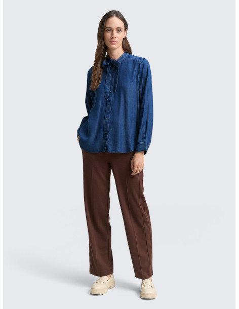 TOM TAILOR Blouse with bow detail 1048677-10134 | BON FASHION