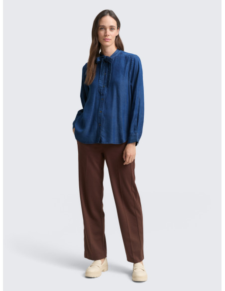 TOM TAILOR Blouse with bow detail 1048677-10134 | BON FASHION