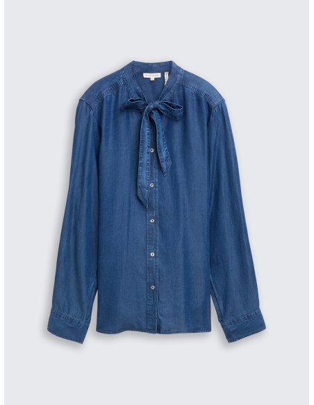 TOM TAILOR Blouse with bow detail 1048677-10134 | BON FASHION