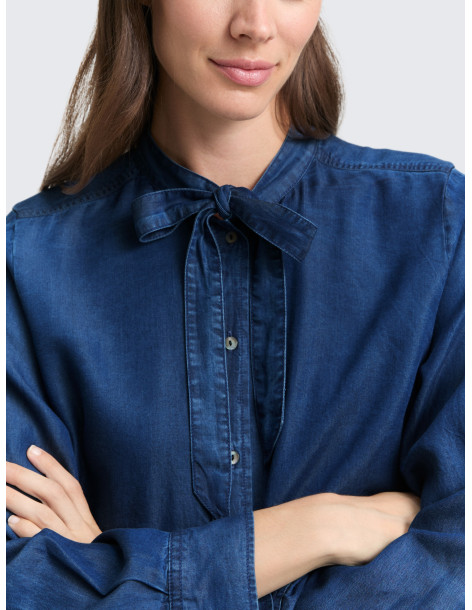 TOM TAILOR Blouse with bow detail 1048677-10134 | BON FASHION