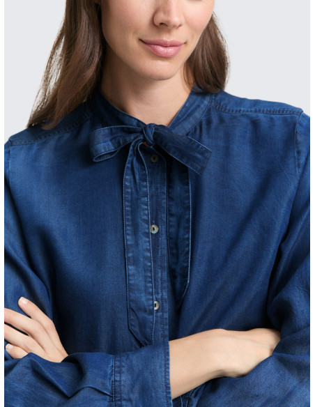 TOM TAILOR Blouse with bow detail 1048677-10134 | BON FASHION